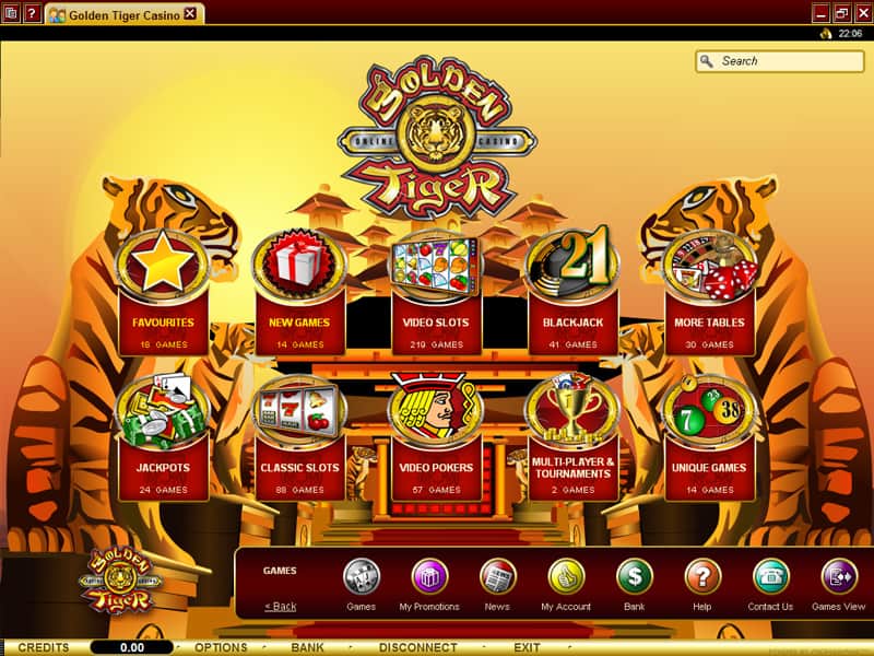 Golden Tiger Casino screenshot 2