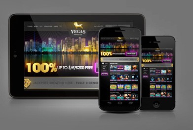 Vegas Paradise Mobile Casino screenshot 2