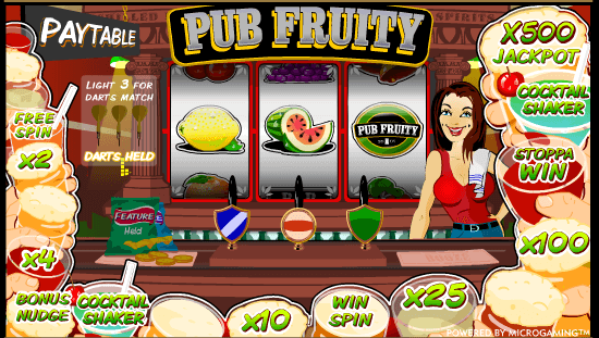 Pub Fruity screenshot 1