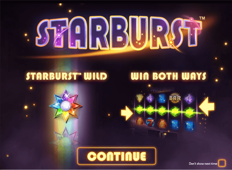 Starburst screenshot 2