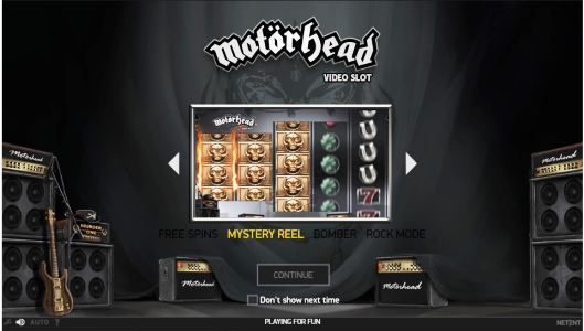 Motorhead Slot Machine screenshot 1