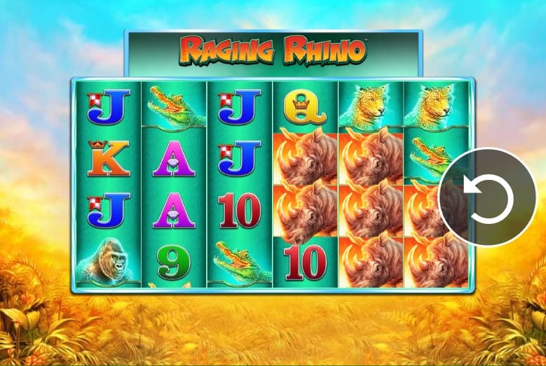 raging rhino slot screenshot big