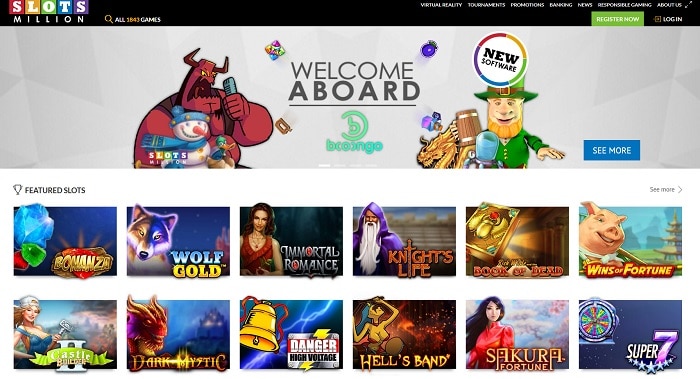 slots millions casino screenshot