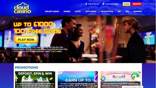 Cloud Casino screenshot 2