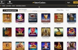 InterCasino screenshot 1