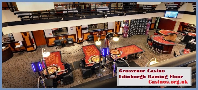 Grosvenor Casino Edinburgh Gaming Floor