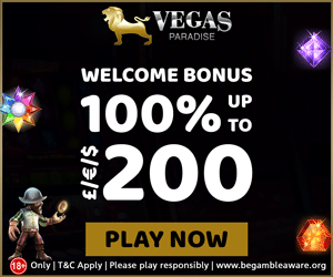 Vegas Paradise Casino Offer