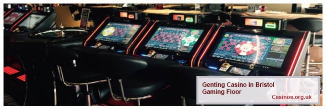 Genting Casino Bristol, Gaming Floor