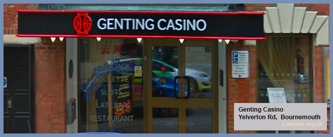 Genting Casino Bournemouth Yelverton Rd