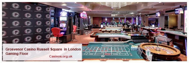 Grosvenor Casino Russell Square London Gaming Floor