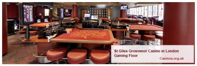 Grosvenor Casino St Giles Casino London Gaming Floor