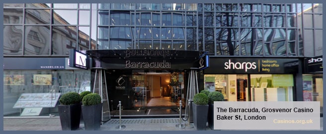 The Barracuda, Grosvenor Casino Baker St, London Outdoor View