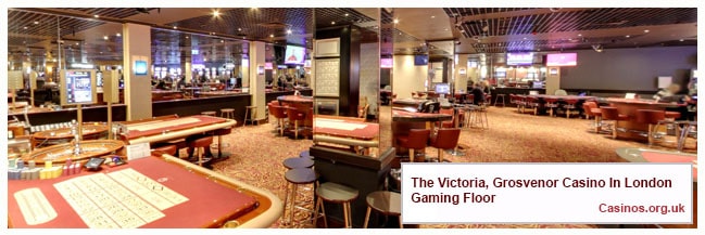  The Victoria, Grosvenor Casino In London  Gaming Floor