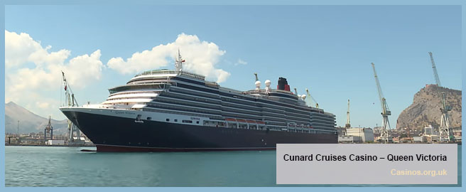 Cunard Cruises Queen Victoria, Casino Outdoor View