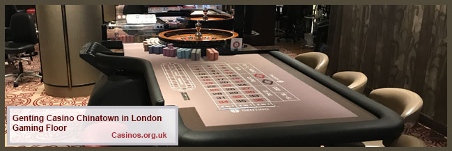 Genting Casino Chinatown in London Gaming Floor