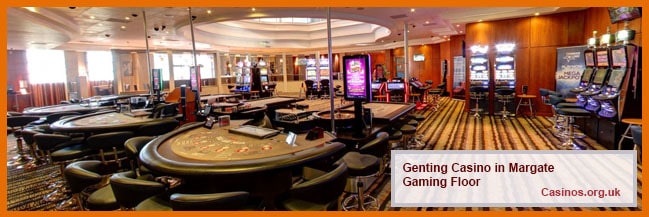 Genting Casino in Margate Gaming Floor