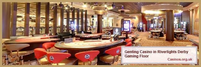 Genting Casino in Riverlights Derby Gaming Floor