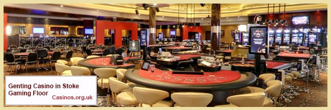 Genting Casino in Stoke Gaming Floor