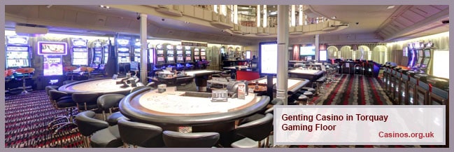 Genting Casino in Torquay Gaming Floor