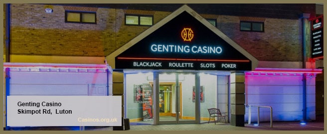 Genting Casino in Luton Outdoor View