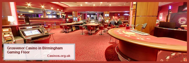 Grosvenor Casino In Birmingham Broad Street Gaming Floor