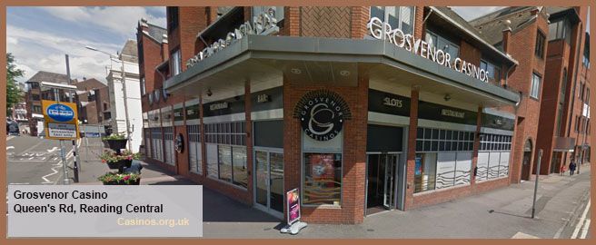 Grosvenor Casino in Reading Central Outdoor View