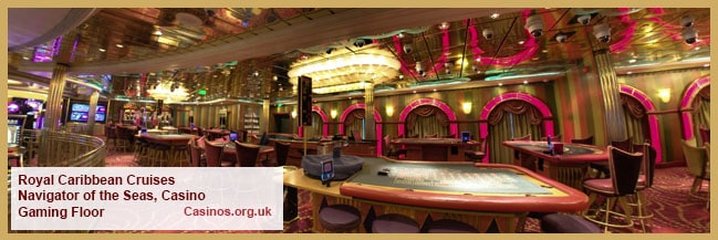 Royal Caribbean Cruises Navigator of the Seas, Casino Gaming Floor