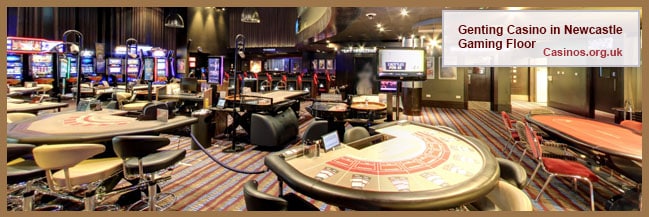 Genting Casino in Newcastle Gaming Floor