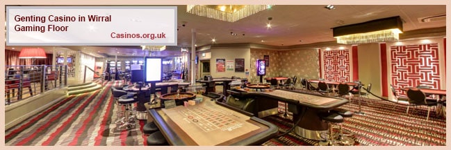 Genting Casino in Wirral Gaming Floor