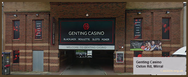 Genting Casino in Wirral Outdoor View