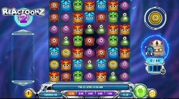 Reactoonz 2 Slot Machine - Free Play & Review 225