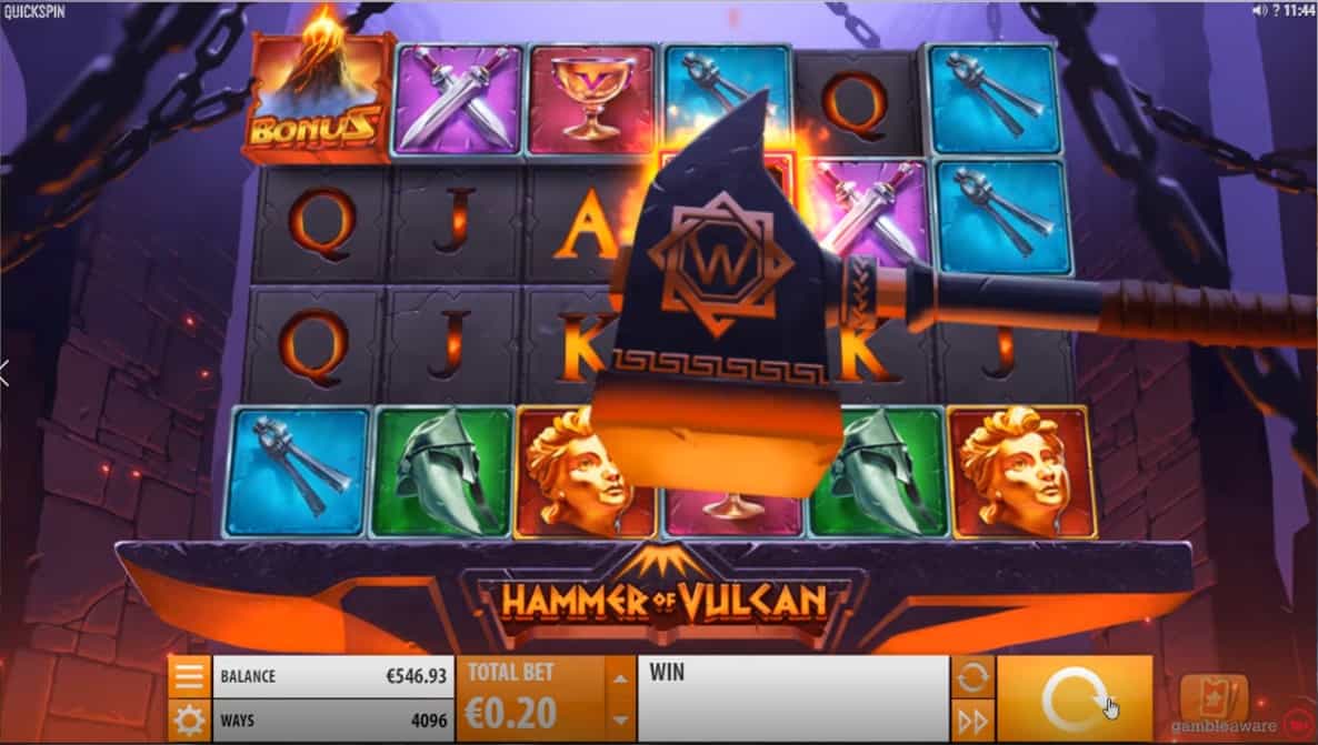 Hammer of Vulcan Slot Machine - Free Play & Review 215