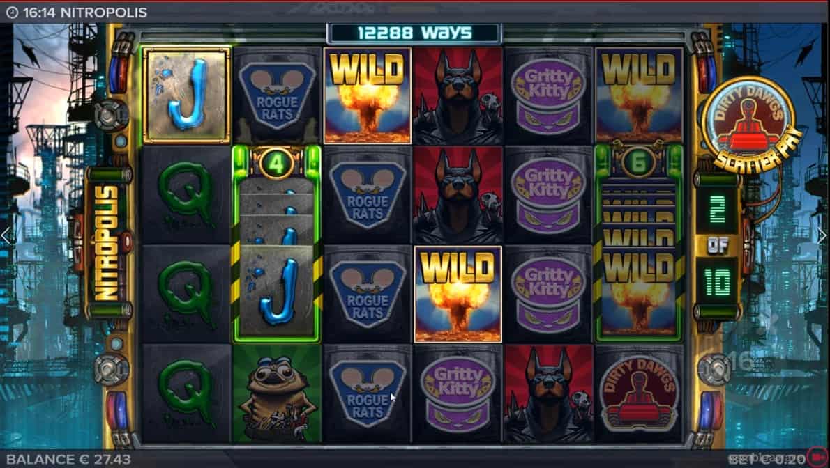 Nitropolis Slot Machine - Free Play & Review 2