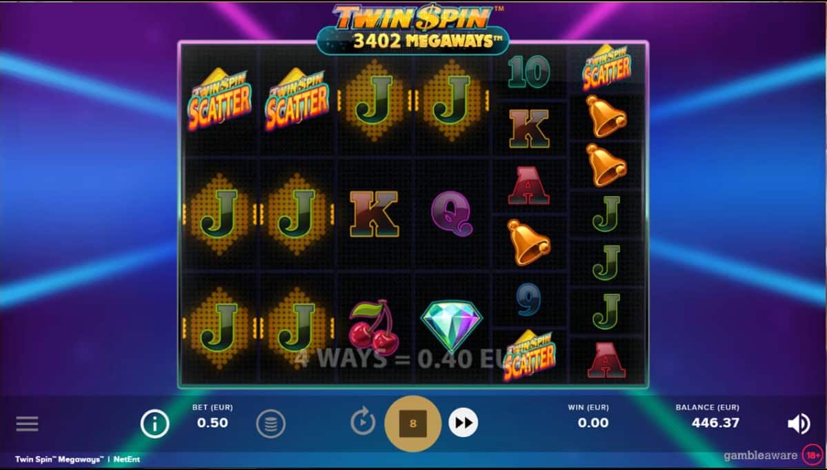 Twin Spin Megaways screenshot 2