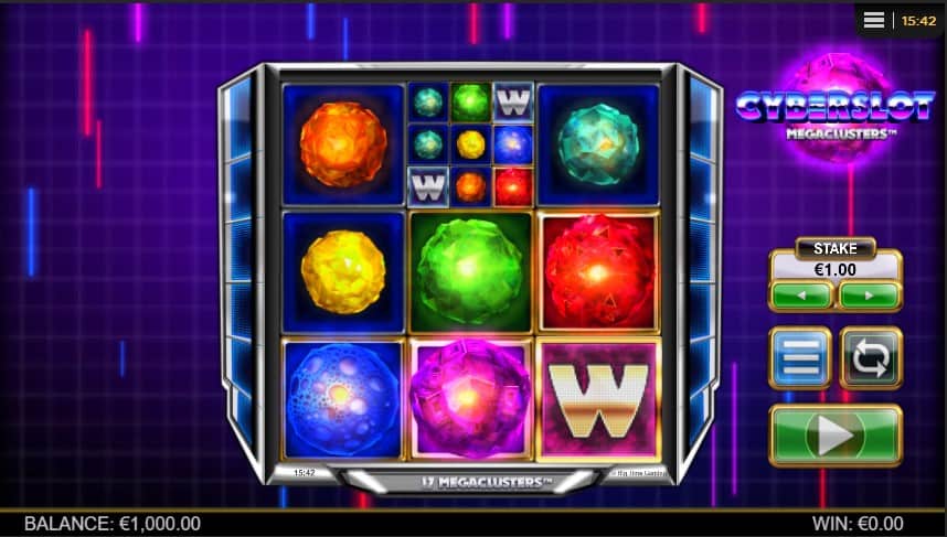 Cyberslot Megaclusters screenshot 2