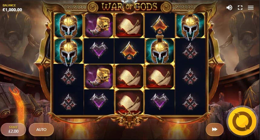 War of Gods Slot Machine - Free Play & Review 1