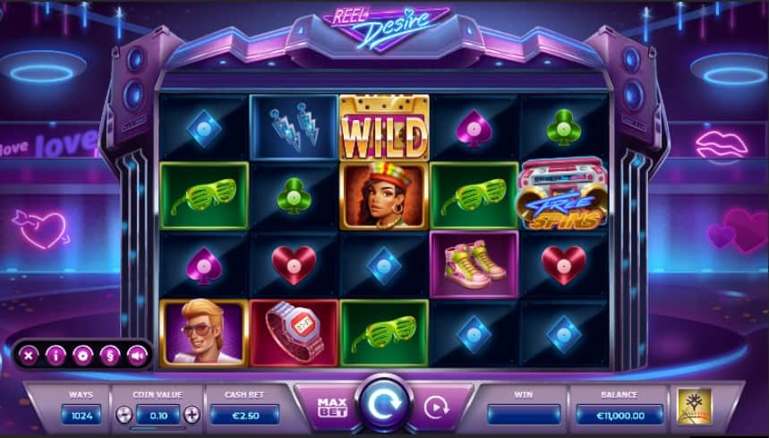Reel Desire Slot Machine - Free Play & Review 1