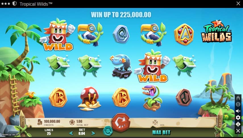 Tropical Wilds Slot Machine - Free Play & Review 2