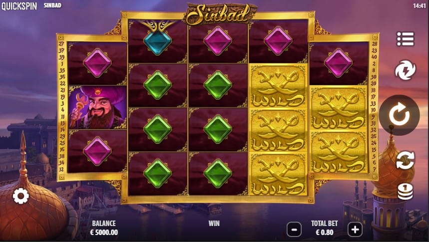 Sinbad Slot Machine - Free Play & Review 56