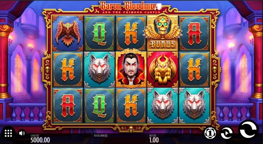 Baron Bloodmore and the Crimson Castle Slot Machine - Free Play & Review 46