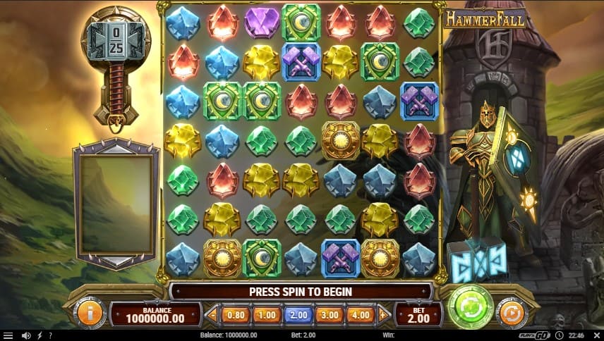 Hammerfall Slot Machine - Free Play & Review 77