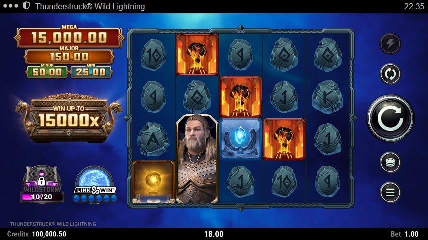 Thunderstruck: Wild Lightning Slot Machine - Free Play & Review 1