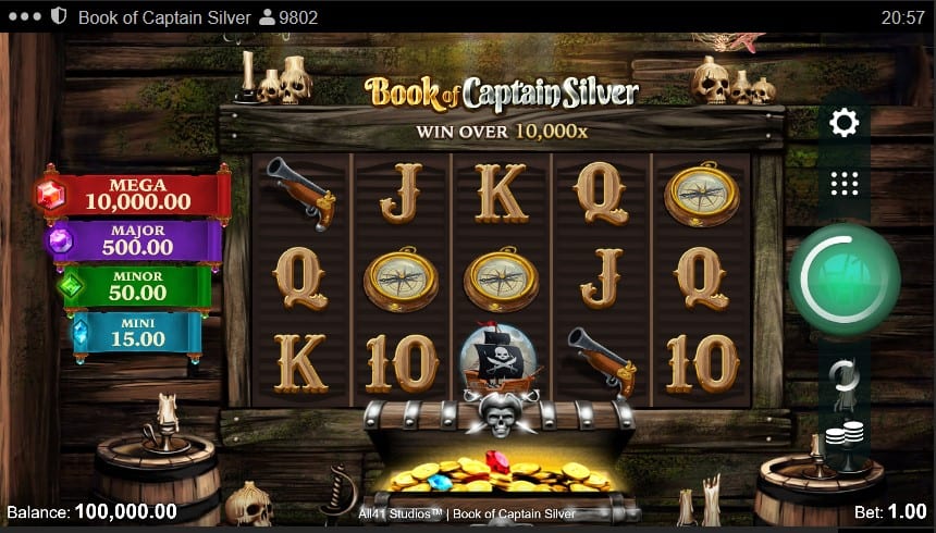 Book of Captain Silver Slot Machine - Free Play & Review 117