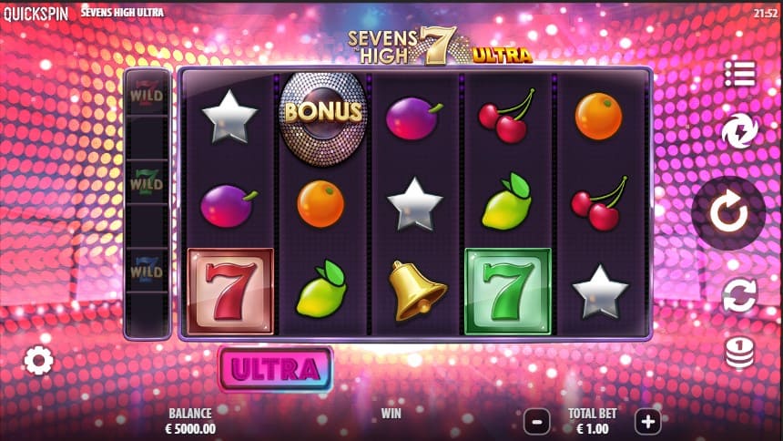 Sevens High Ultra Slot Machine - Free Play & Review 3