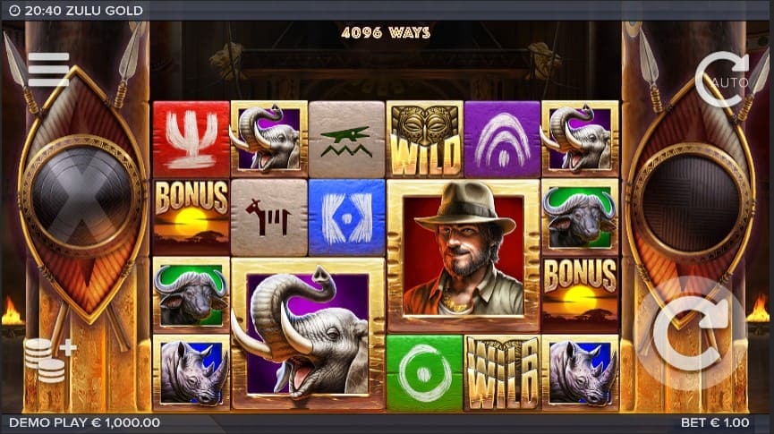 Zulu Gold Slot Machine - Free Play & Review 3