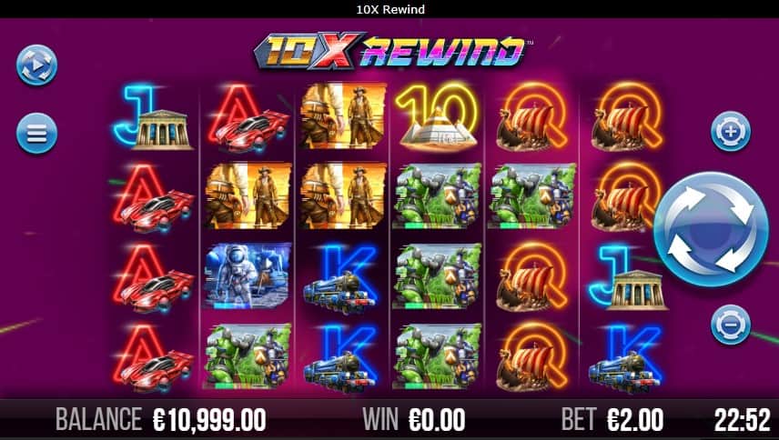 10x Rewind Slot Machine - Free Play & Review 100