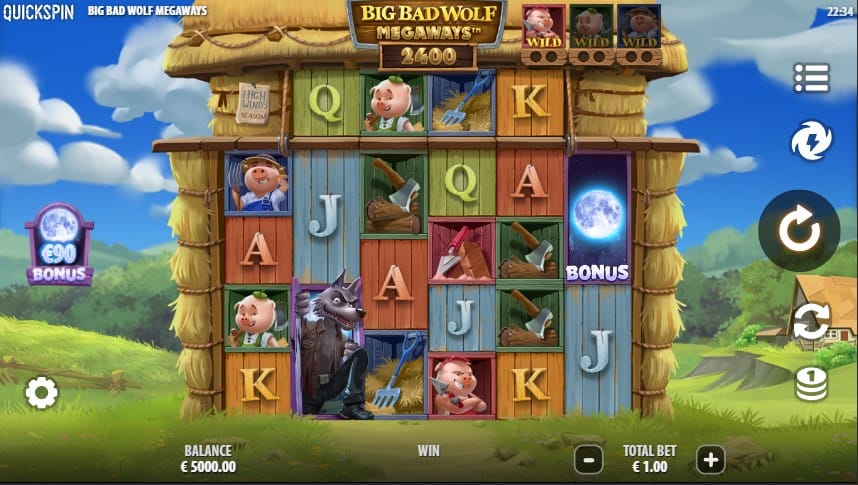 Big Bad Wolf Megaways Slot Machine - Free Play & Review 1
