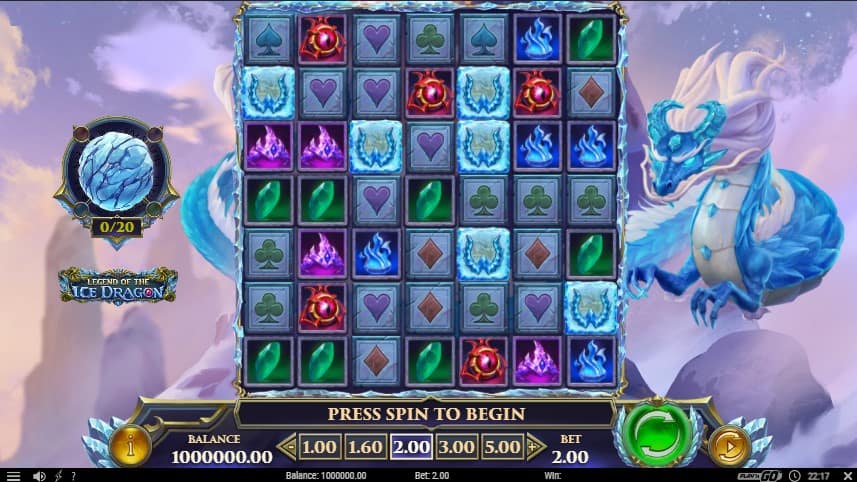 Legend of the Ice Dragon Slot Machine - Free Play & Review 1