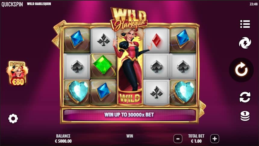 Wild Harlequin Slot Machine - Free Play & Review 2