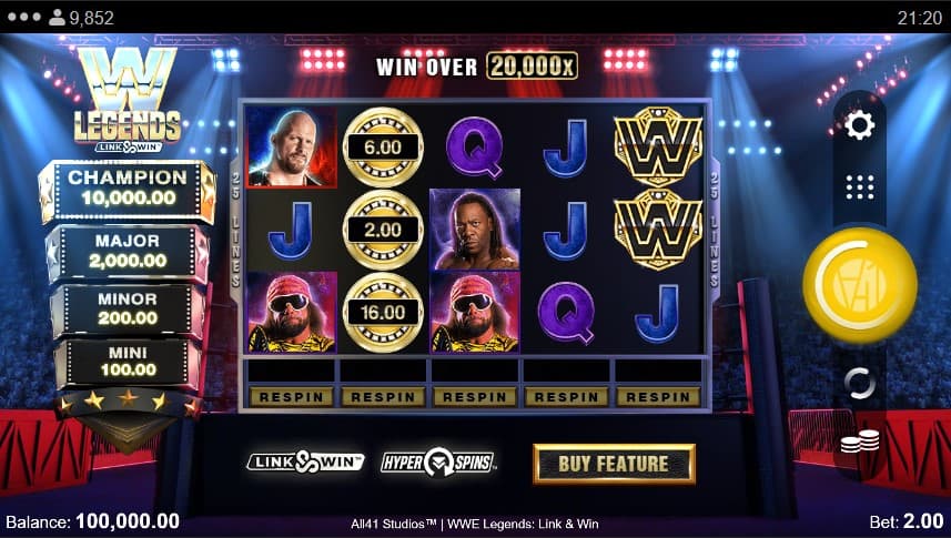 WWE Legends Slot Machine - Free Play & Review 3